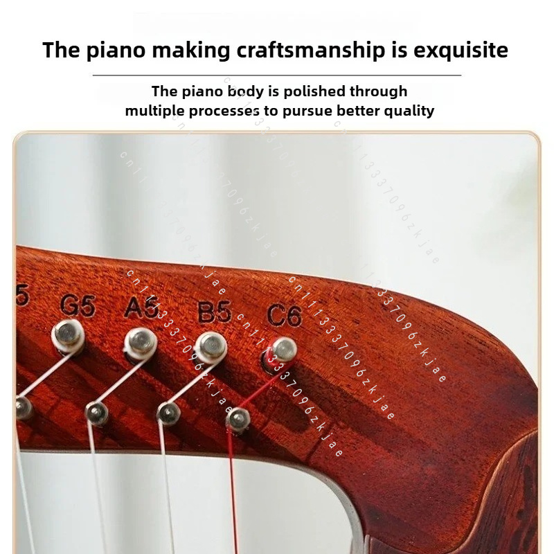 Musical Instrument Strings - Музыкальный струнный инструмент: портативная 15-тонная арфа