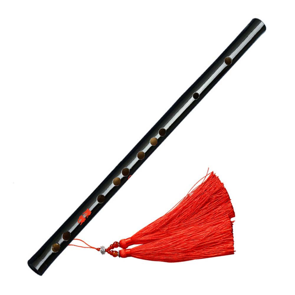 Musical Instrument Fife - Черная бамбуковая флейта N1N для начинающих,