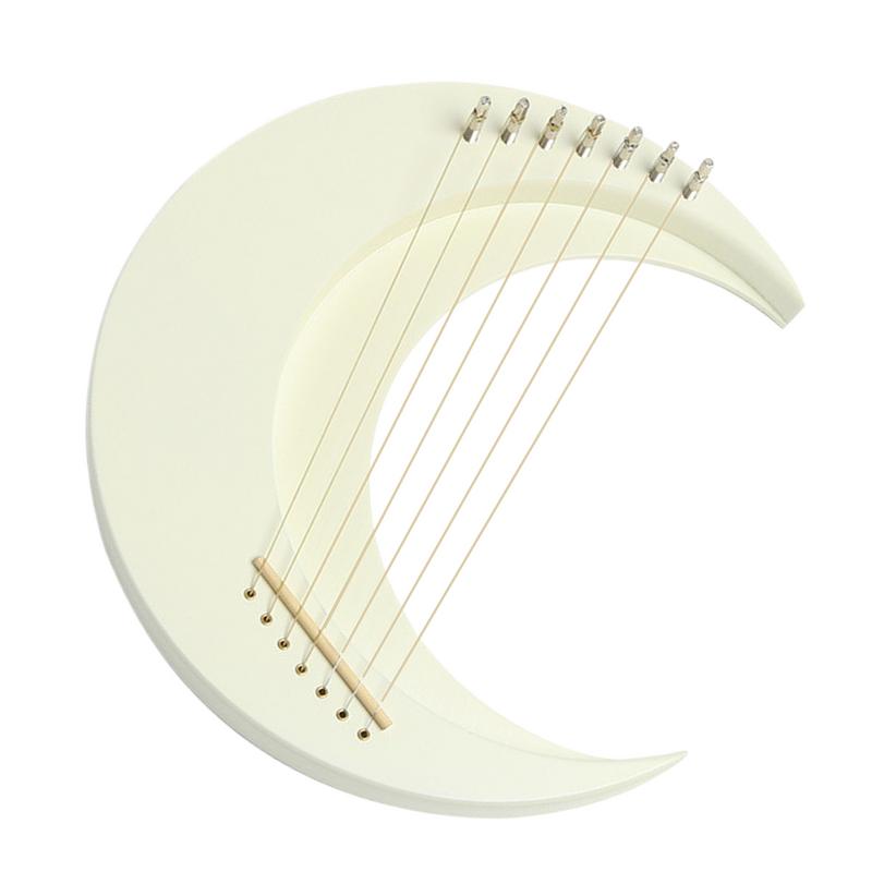 Musical Instrument Lyre - Лира-арфа, музыкальный инструмент, деревянная лунная лира,