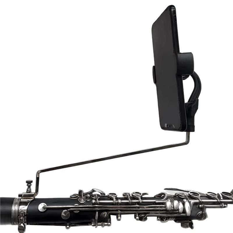 Musical Instrument Horn - A89E-Портативный держатель для телефона-кларнета для альт-саксофона,
