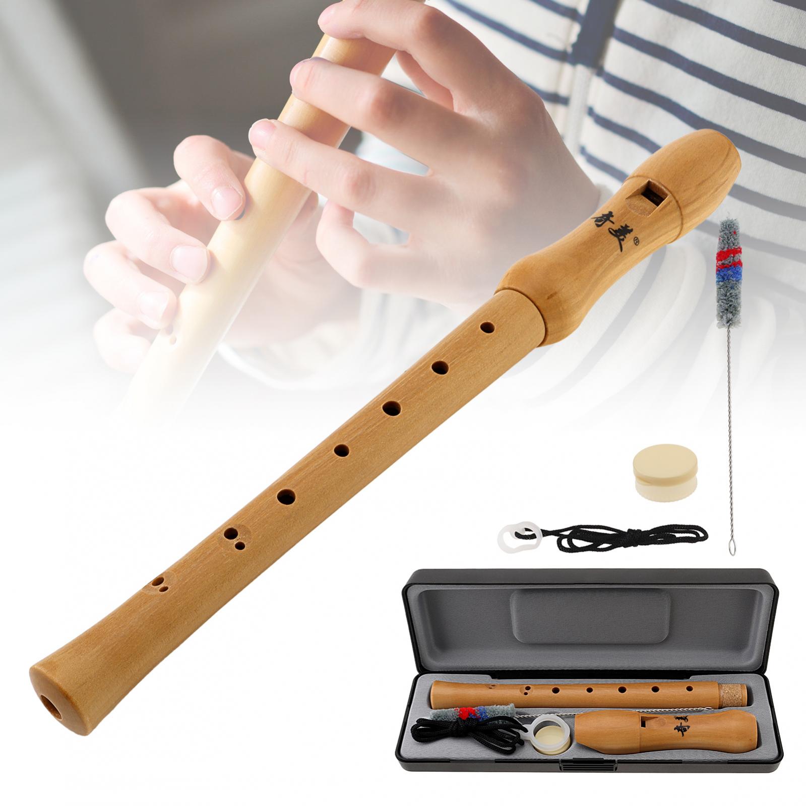 Recorder Baroque Style - Ключ-сопрано-рекордер из цельного дерева в стиле