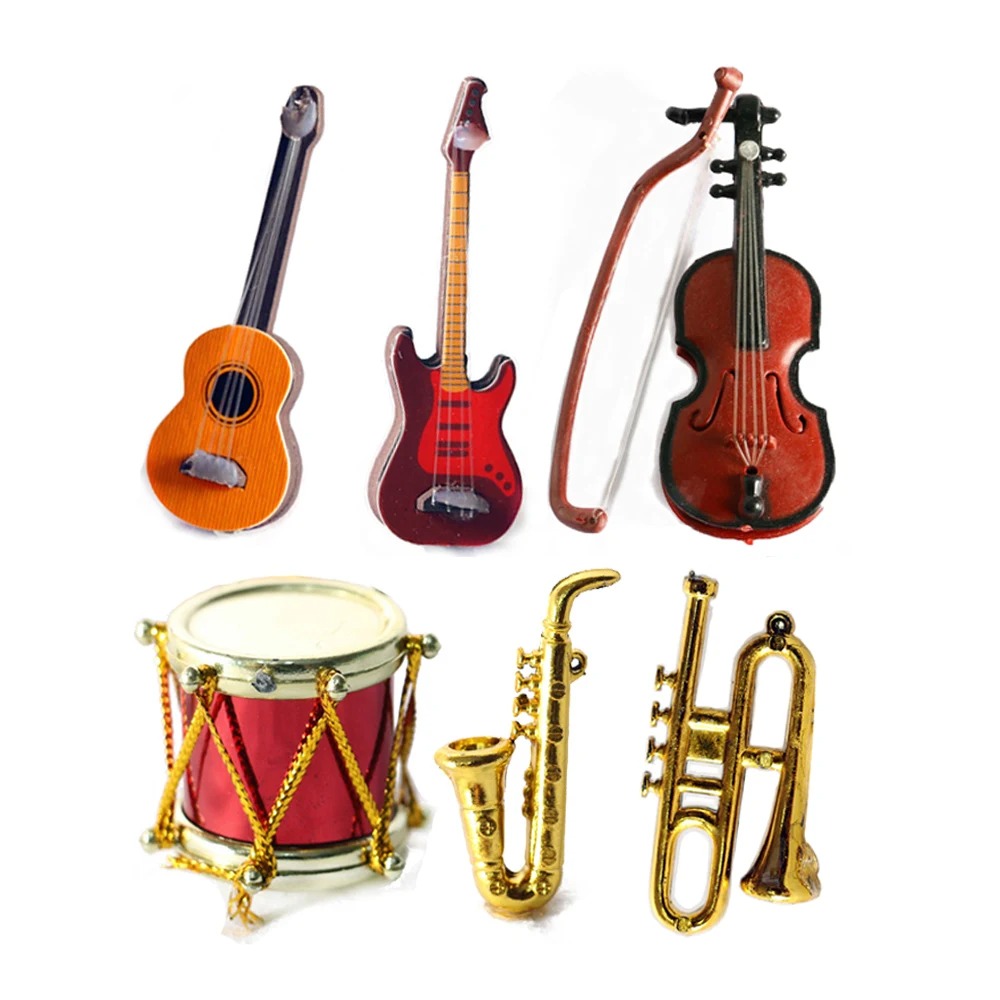 Musical Instrument Horn - 1/12 весы кукла музыкальные инструменты аксессуары