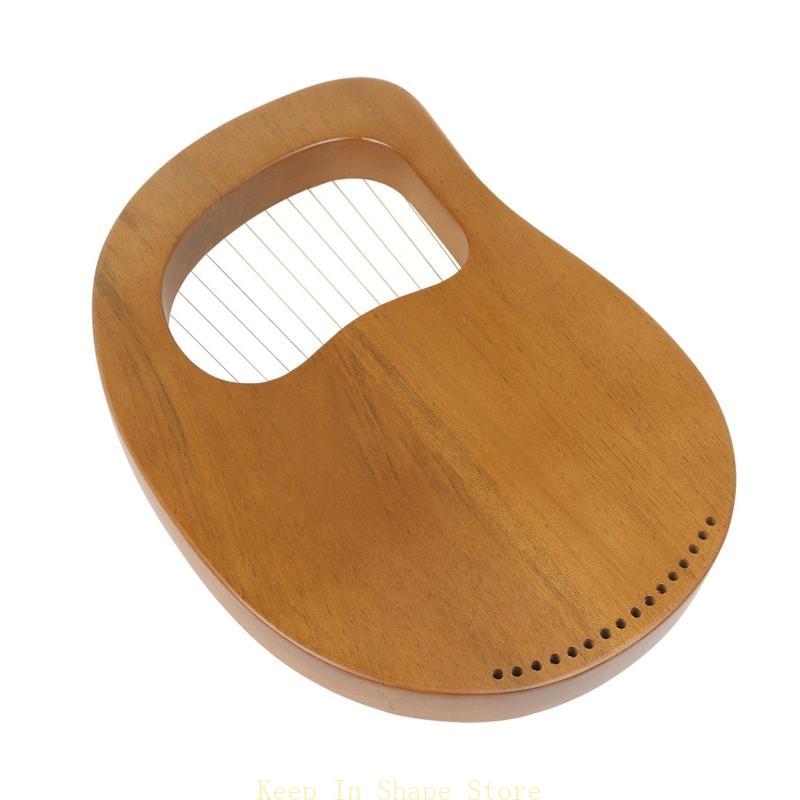 Musical Instrument Lyre - U1JC 16 Строковая красная красная деревня