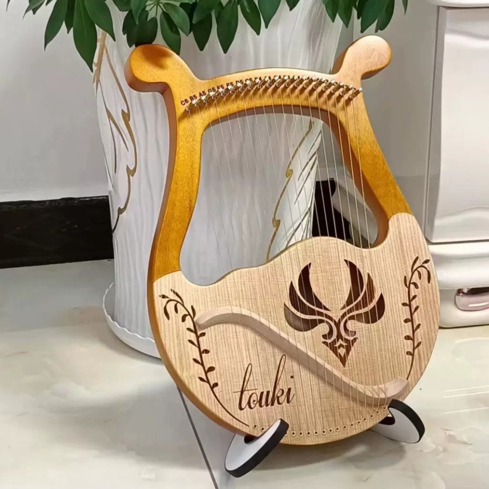 Винтажная арфа-лира из массива – обзор и цена Musical Instrument Lyre