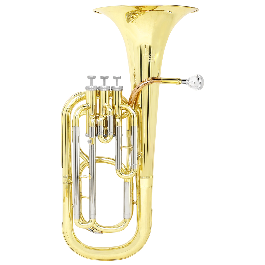 Баритон-горн SLADE Bb с 3-клап – обзор и цена Musical Instrument Horn