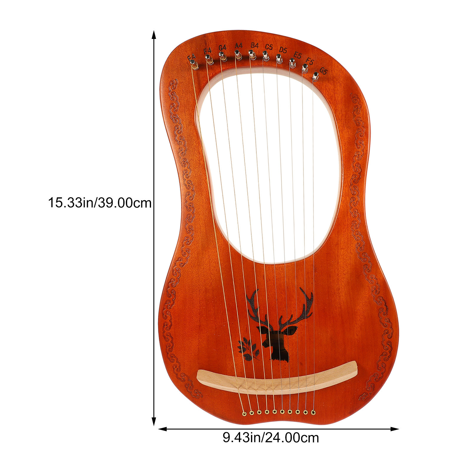 1 комплект 10-струнной лиры-ар – обзор и цена Musical Instrument Lyre