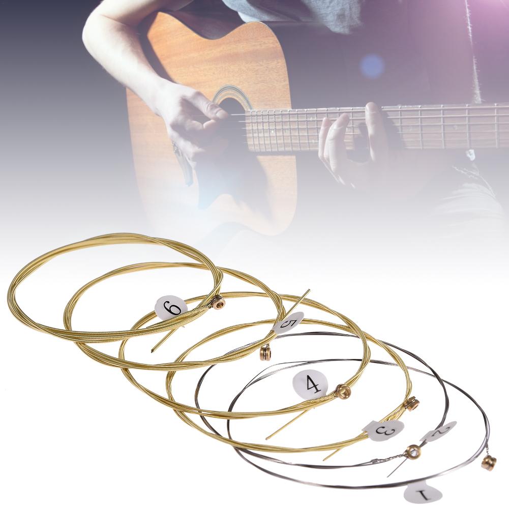 6 шт./компл., универсальные ст – обзор и цена Musical Instrument Strings